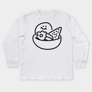 Dandadan Momo Ayase's Oden Love Kids Long Sleeve T-Shirt